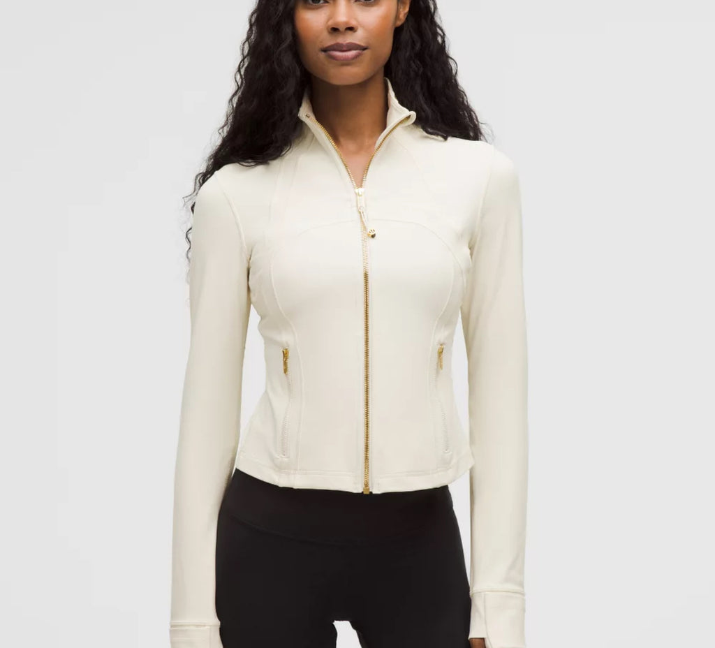 Gold zipper lulu set